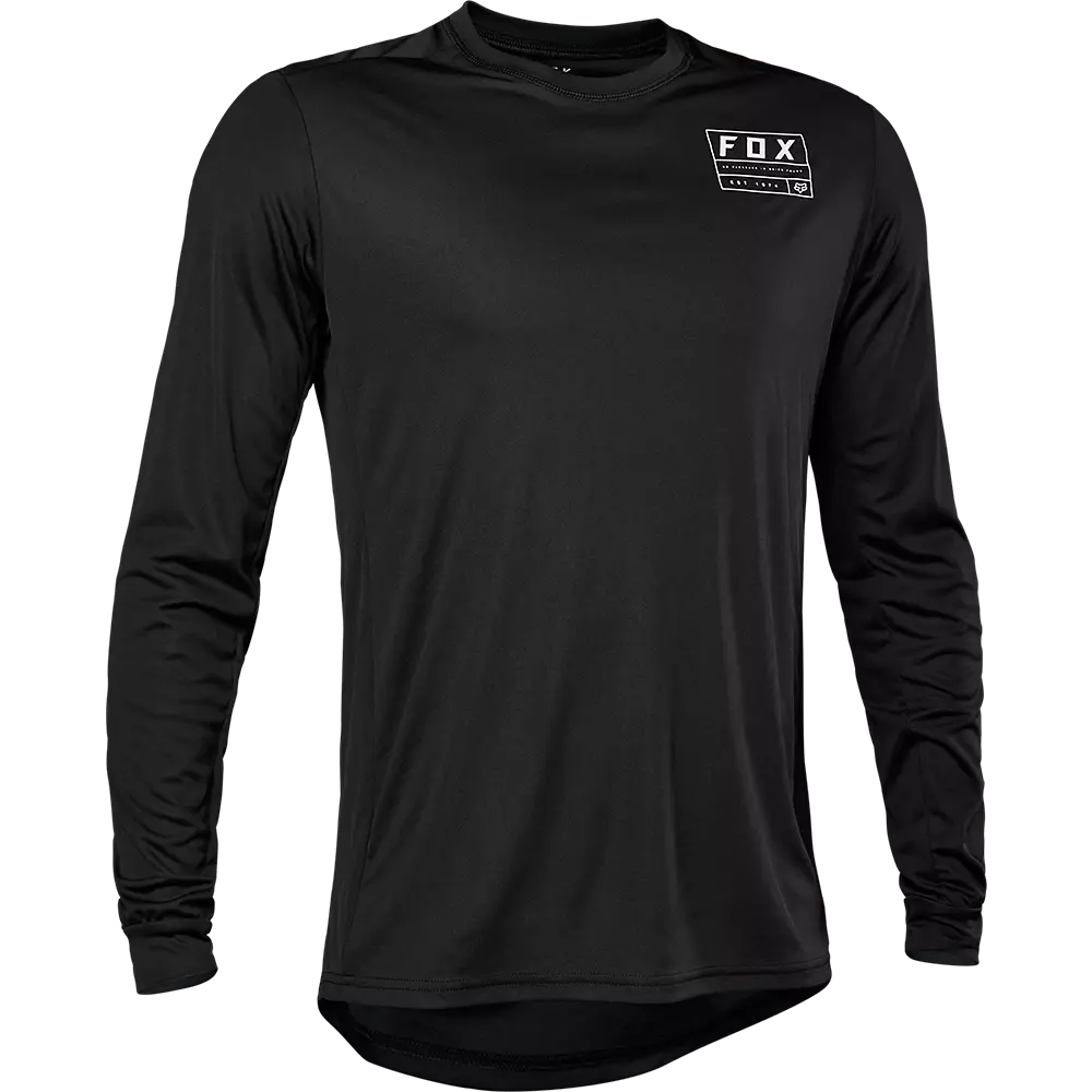 Fox Racing Ranger Long Sleeve MTB Jersey - Swath - Black