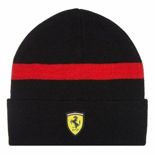 Sf Ferrari Black Stripe Beanie - 130171012 100