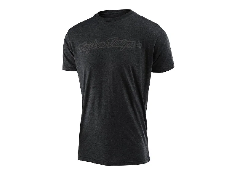 Troy Lee Designs Signature Tee - Charcoal Heather