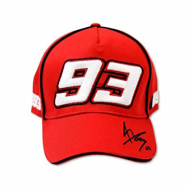 Official Marc Marquez 93 Red Cap - Mmmca 598 07