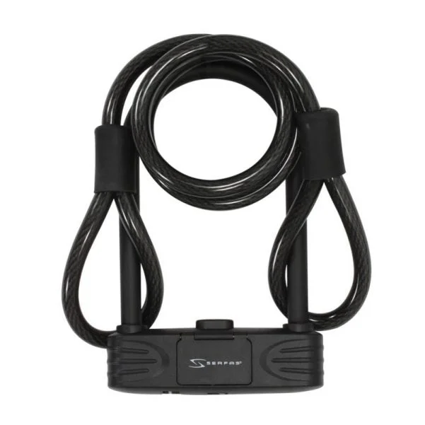 Serfas Combo U-Lock w/Cable 165mm