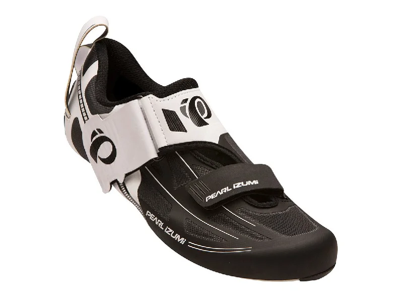 Pearl Izumi Tri Fly Elite V6 Tri Shoe - White-Black