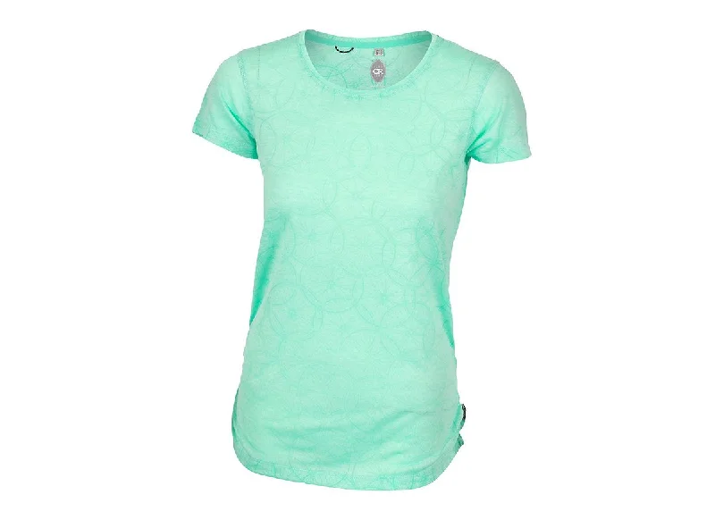 Club Ride Wheel Cute Short Sleeve MTB Jersey - Womens - Mint