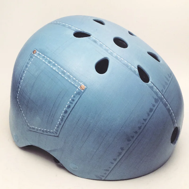 Denim Bike Helmet