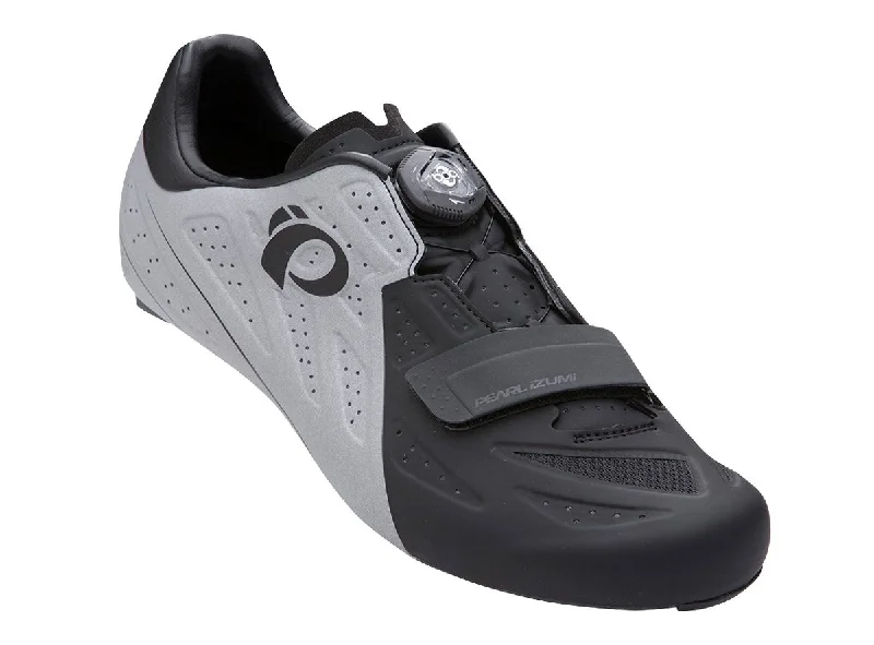 Pearl Izumi Elite v5 Road Shoe - Black-Silver Reflective