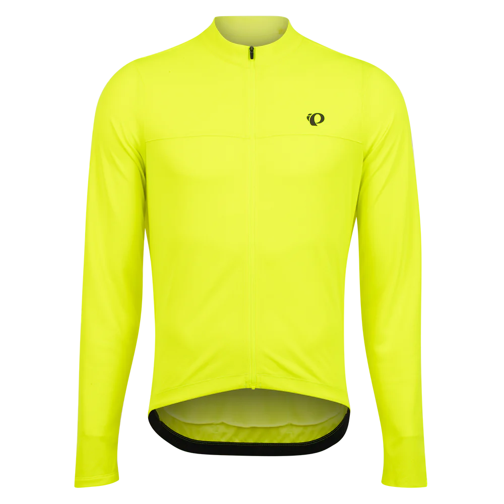 Pearl Izumi Quest Long Sleeve Road Jersey - Screaming Yellow