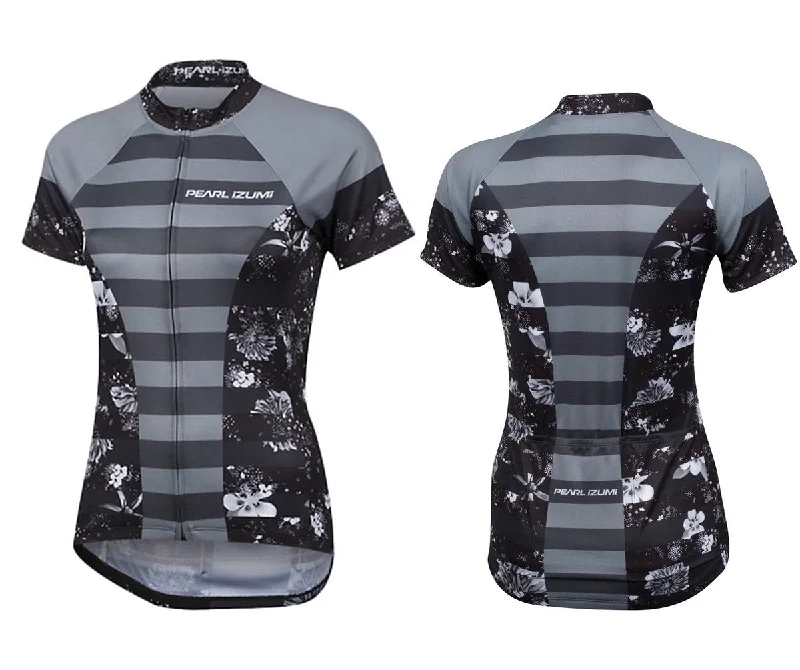 Pearl Izumi Select Escape Ltd Short Sleeve Faze Jersey - Womens - Muse Smoked Pearl