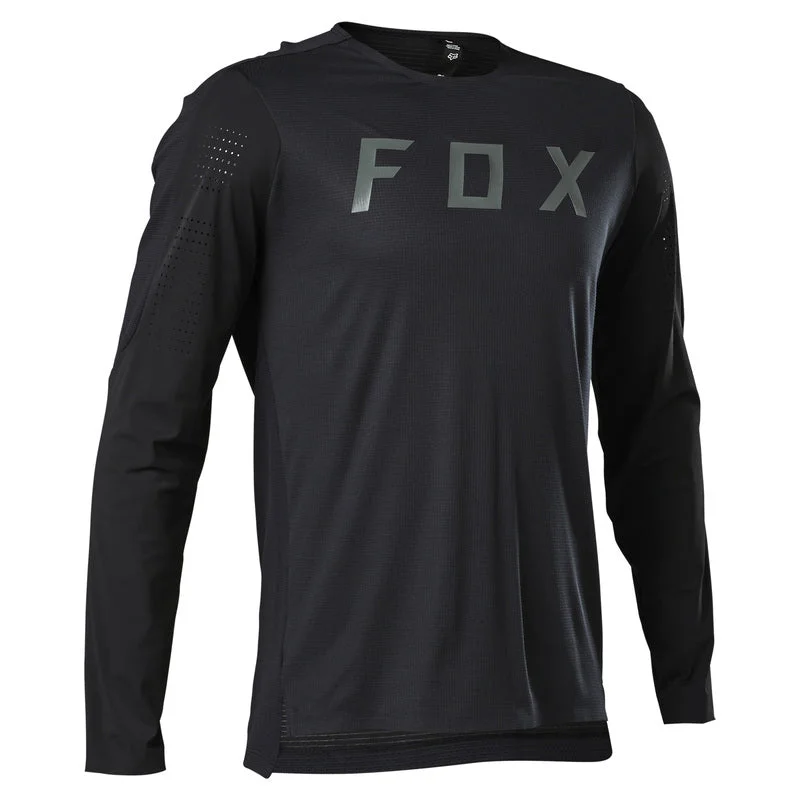 Fox Racing Flexair Pro Long Sleeve MTB Jersey - Black - 2023