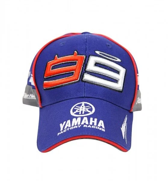 New Official Jorge Lorenzo Blue Yamaha Cap 14 47001