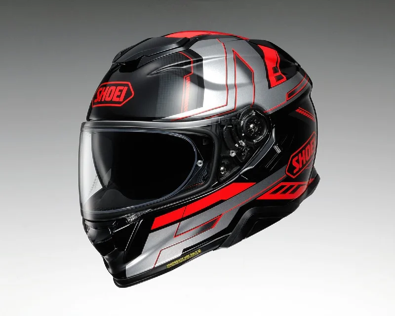 Shoei GT Air 2 Aperture TC1 Full Face Helmet - Black / Silver / Red