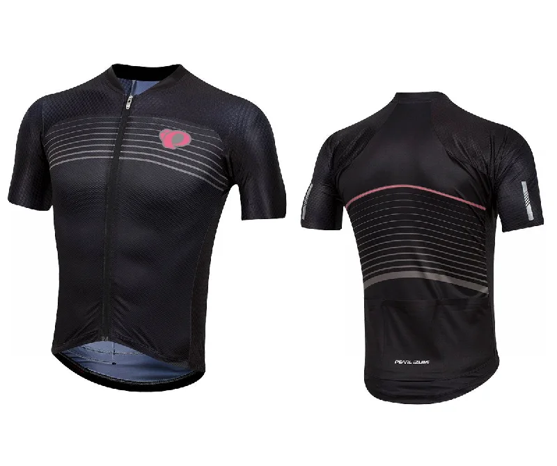 Pearl Izumi PRO Pursuit Speed Short Sleeve Road Jersey - Black Diffuse