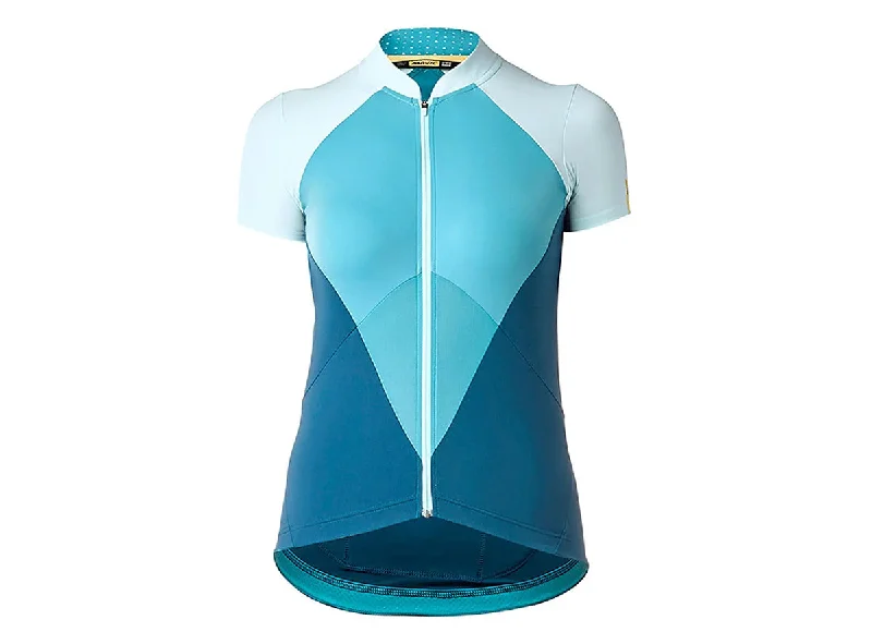 Mavic Sequence Short Sleeve Road Jersey - Womens - Poseidon-Blue Moon