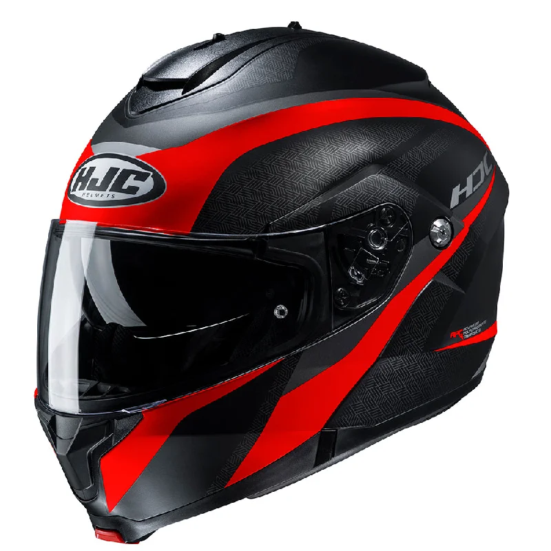 HJC C91 "Taly" Flip Front Helmet - Black / Red