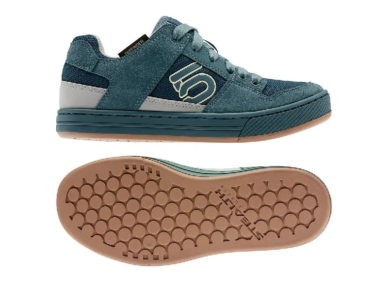 Five Ten Freerider Flat Pedal Shoe - Womens - Sand-Wild Teal-Sand - 2021