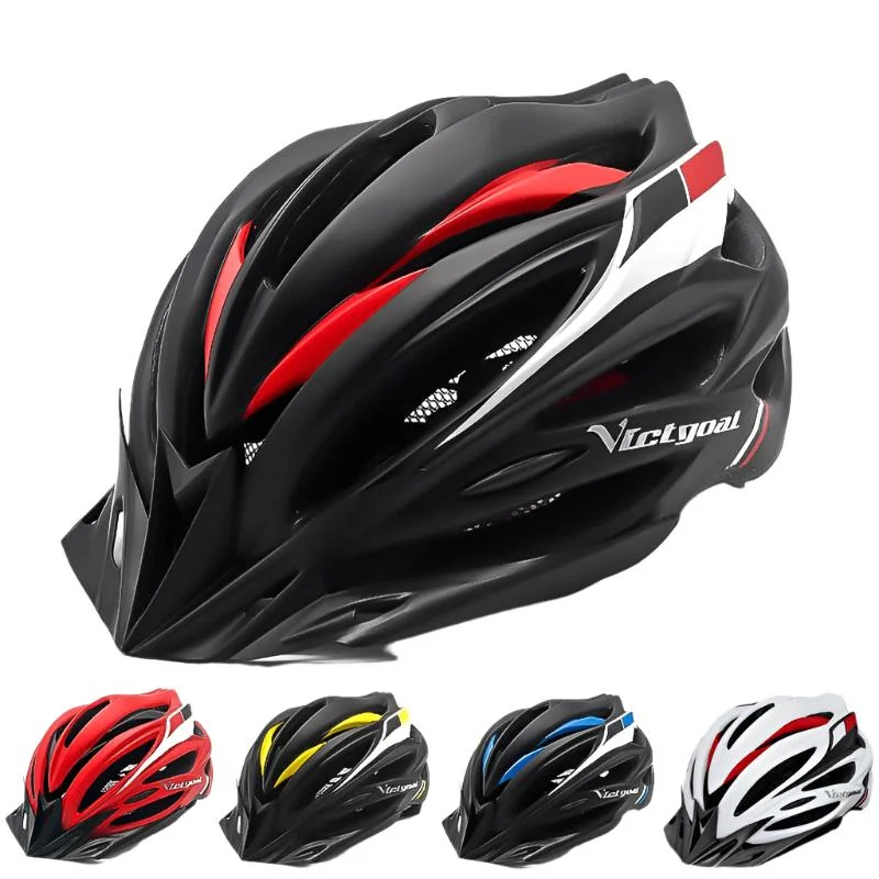 VICTGOAL Bicycle Helmet For Men Ultralight Safety MTB Road Racing Bike Helmet Speed Motorcycle Electric Scooter Cycling Helmet