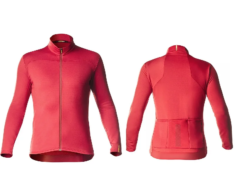 Mavic Essential Merino Thermo Long Sleeve MTB Jersey - Haute Red