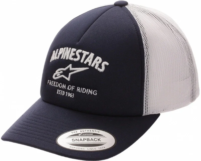 Alpinestar Lockdown Truckers Blue Baseball Cap - 1210 81090