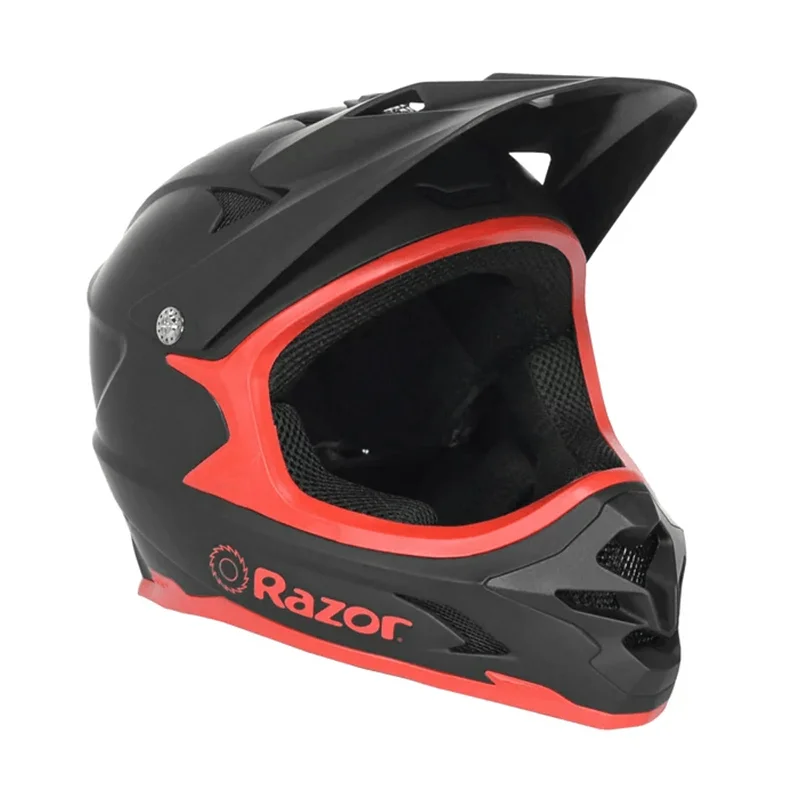 Razor® Black/Red Full Face Youth Multi-Sport Helmet