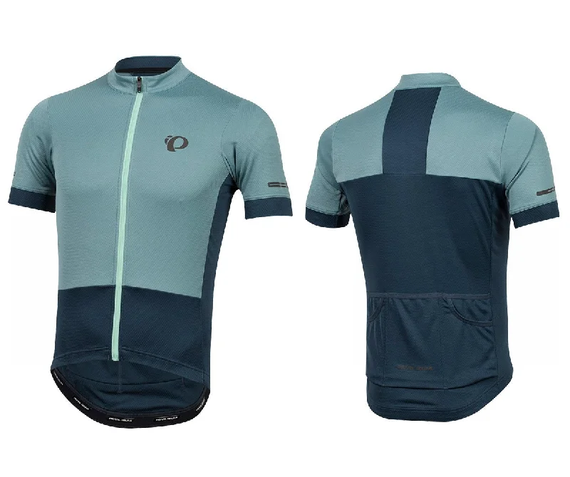 Pearl Izumi Elite Escape Short Sleeve Road Jersey - Arctic-Midnight Navy