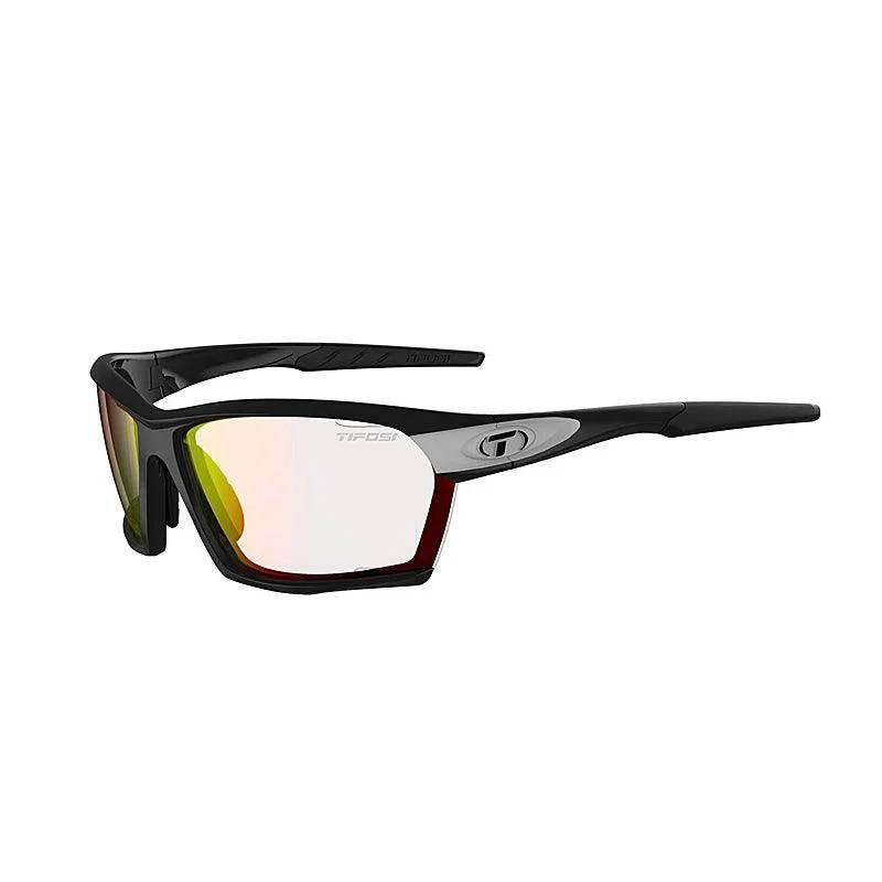 Tifosi Kilo Clarion Red Fototec Cycling Sport Sunglasses - Black / White