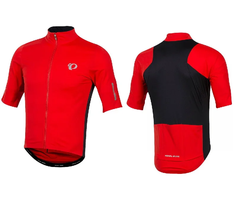 Pearl Izumi PRO Pursuit Wind Short Sleeve Road Jersey - Torch Red-Black