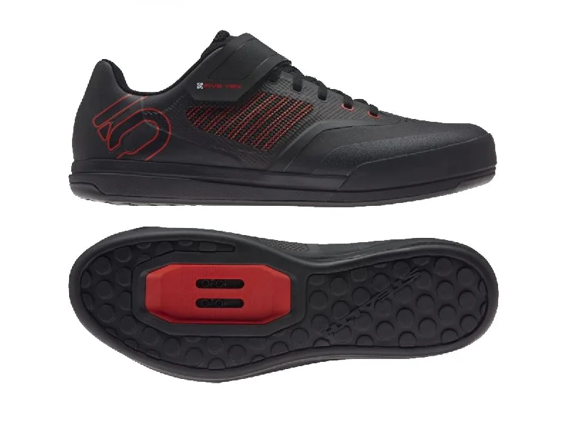 Five Ten Hellcat Pro Clipless MTB Shoe - Red-Core Black-Core Black