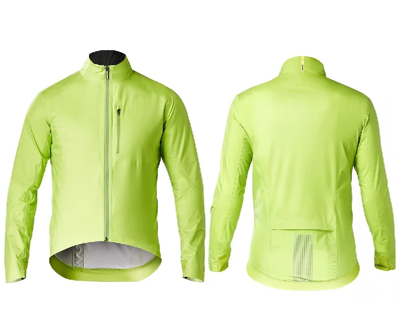 Mavic Essential H2O Cycling Jacket - Lime Green