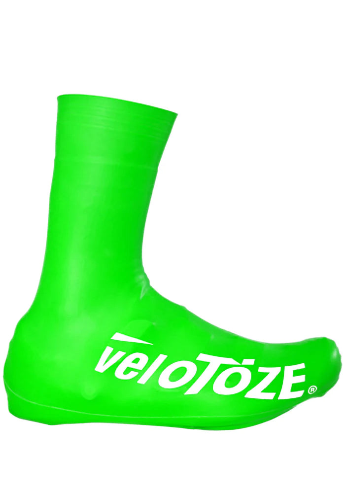 VeloToze Tall Shoe Covers - Road 2.0 - Viz-Green