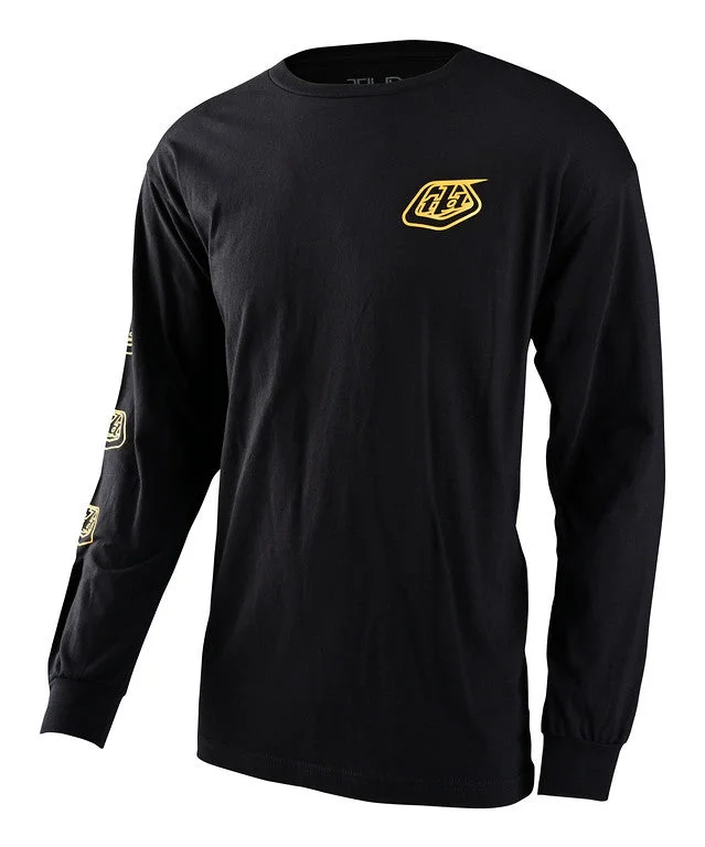 Troy Lee Designs Stamp Long Sleeve Tee - Black