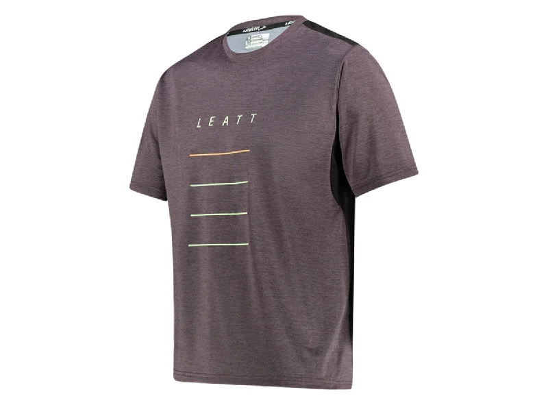 Leatt MTB Trail 1.0 Short Sleeve Jersey - Grape - 2022