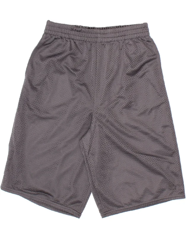 STARTER Boys Sport Shorts 14-15 Years XL Grey Polyester