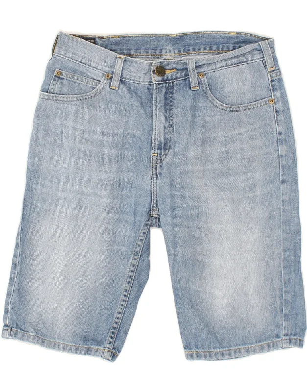 LEE Boys Rider Denim Shorts 14-15 Years W28  Blue Cotton