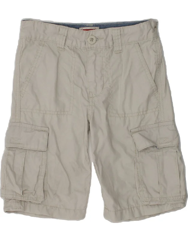 LEVI'S Boys Cargo Shorts 5-6 Years W22 Grey Cotton