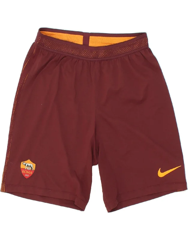 NIKE Boys Sport Shorts 11-12 Years Medium  Maroon Polyester