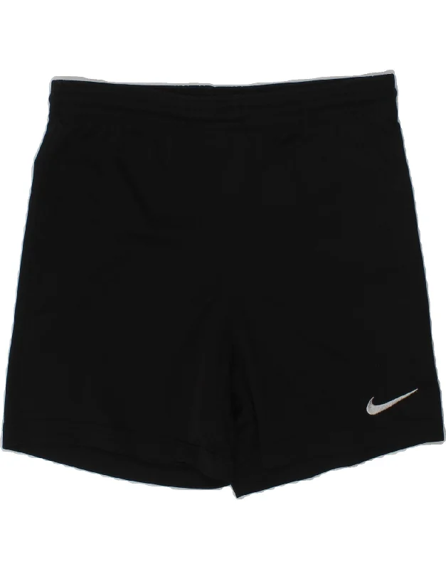 NIKE Boys Sport Shorts 8-9 Years Black Polyester