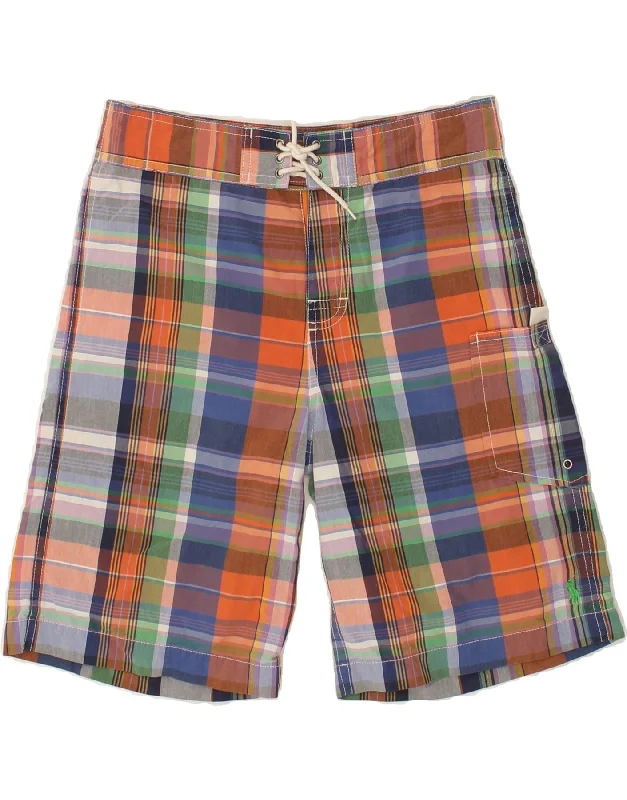 POLO RALPH LAUREN Boys Swimming Shorts 10-11 Years Medium Multicoloured