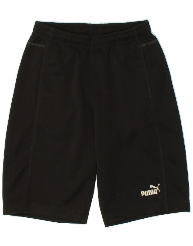 PUMA Boys Sport Shorts 13-14 Years Black