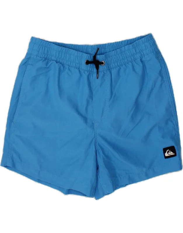 QUIKSILVER Boys Sport Shorts 8-9 Years Blue