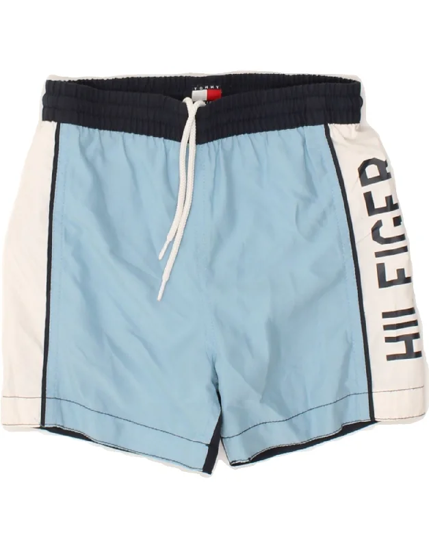 TOMMY HILFIGER Baby Boys Graphic Sport Shorts 18-24 Months Blue