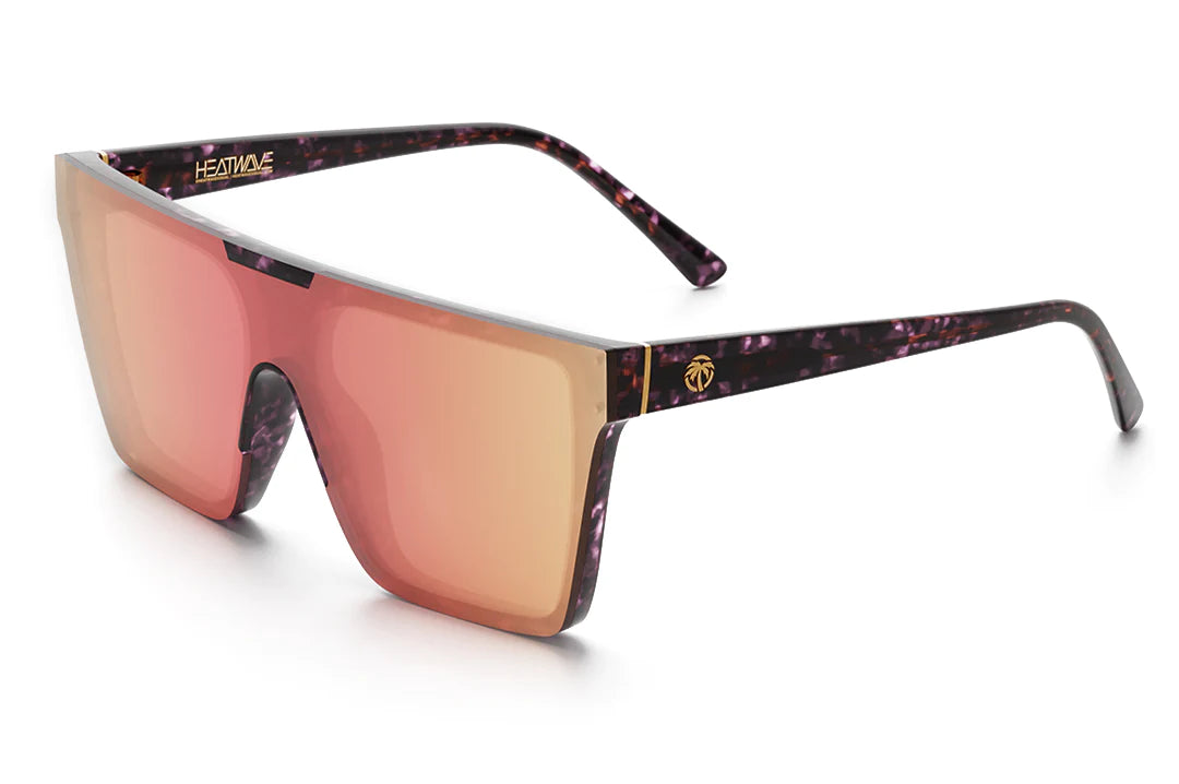 CLARITY SUNGLASSES: Velvet Tortoise - Polarized Rose Gold