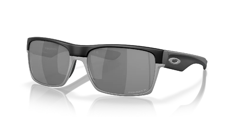 Two Face Sunglasses - Matte Black/Prizm Polarized Lenses