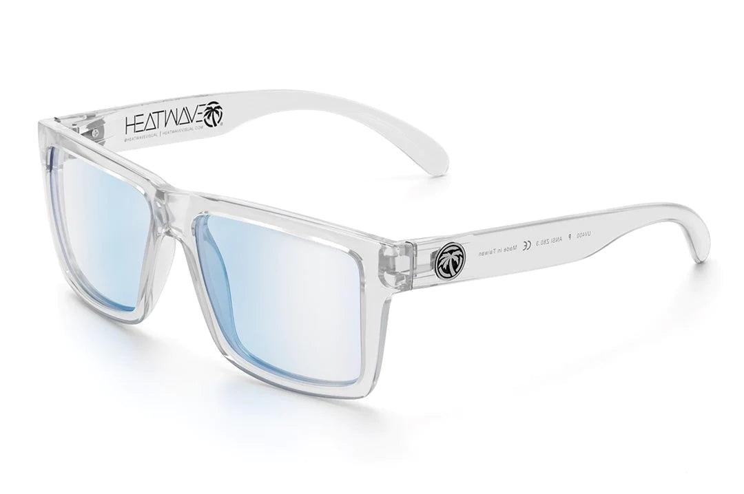 Vise Z87 Sunglasses Vapor Clear Frame: Blue Light Blocking Lens